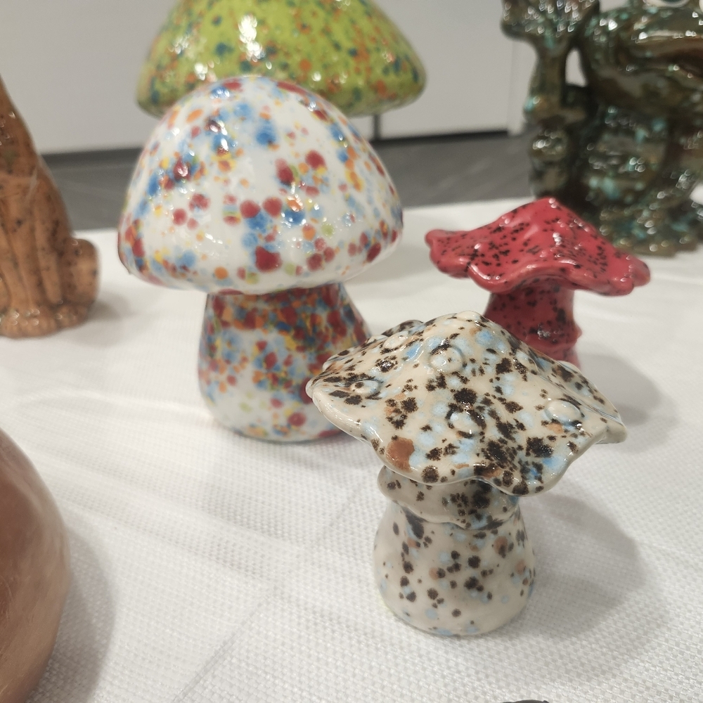 Ceramic Mushrooms